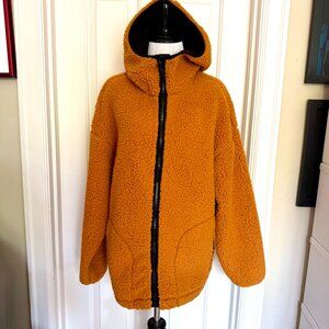 Express Pile Fleece Hoodie Jacket XS